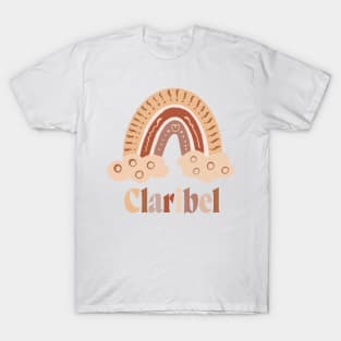 Hand Name Written Of Claribel T-Shirt